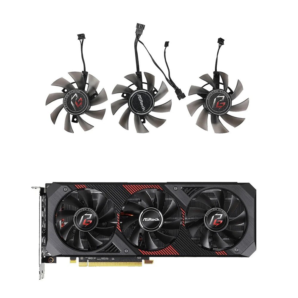 ASROCK AMD Radeon RX 5600 XT Phantom Gaming D3 6G OC Fan Replacement