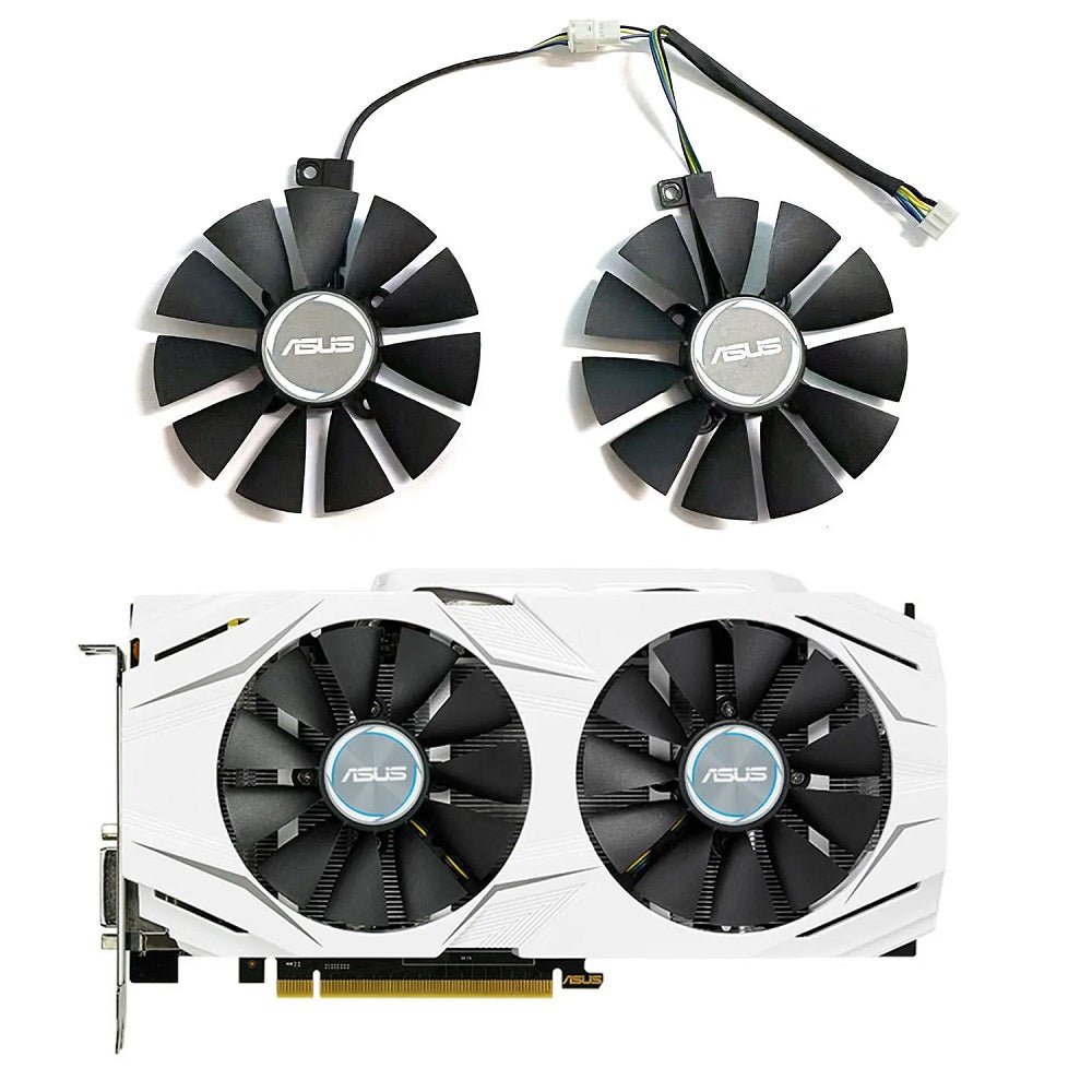 ASUS DUAL GTX 1060, 1070, RX 480 Fan Replacement