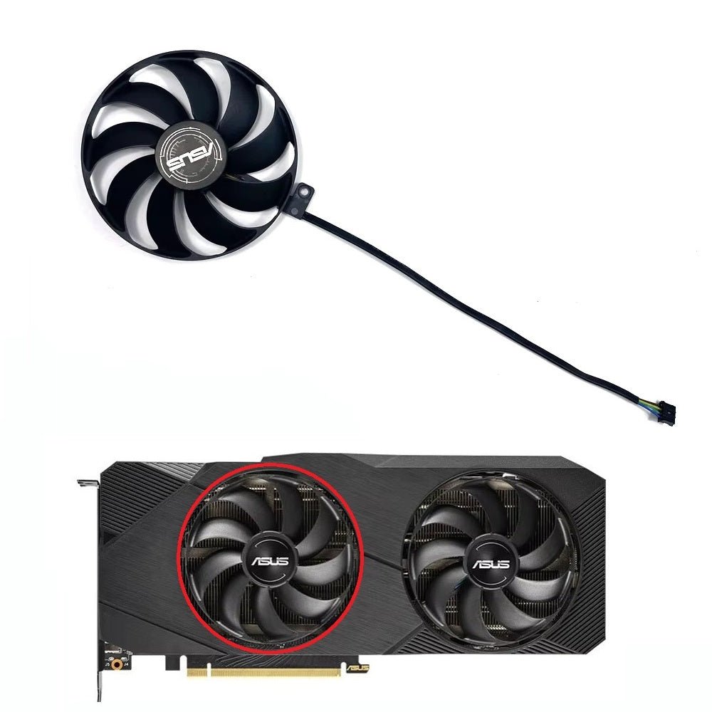 ASUS DUAL RTX 2060, 2070, 2080 Super EVO Fan Replacement