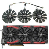 ASUS GTX 1060 1070 1080 Ti GTX 980Ti, RX 580 Graphics Card Fan Replacement