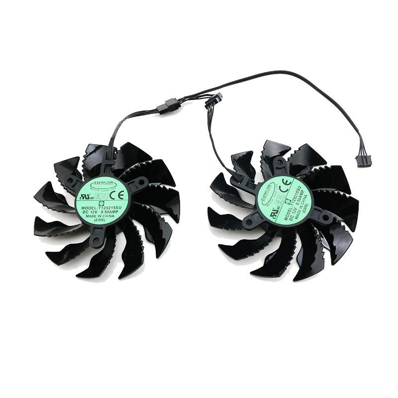 GIGABYTE GeForce GTX 950, 1050, 1050Ti, 1070 & RX460, RX470, RX480, RX570, RX580 Fan Replacement