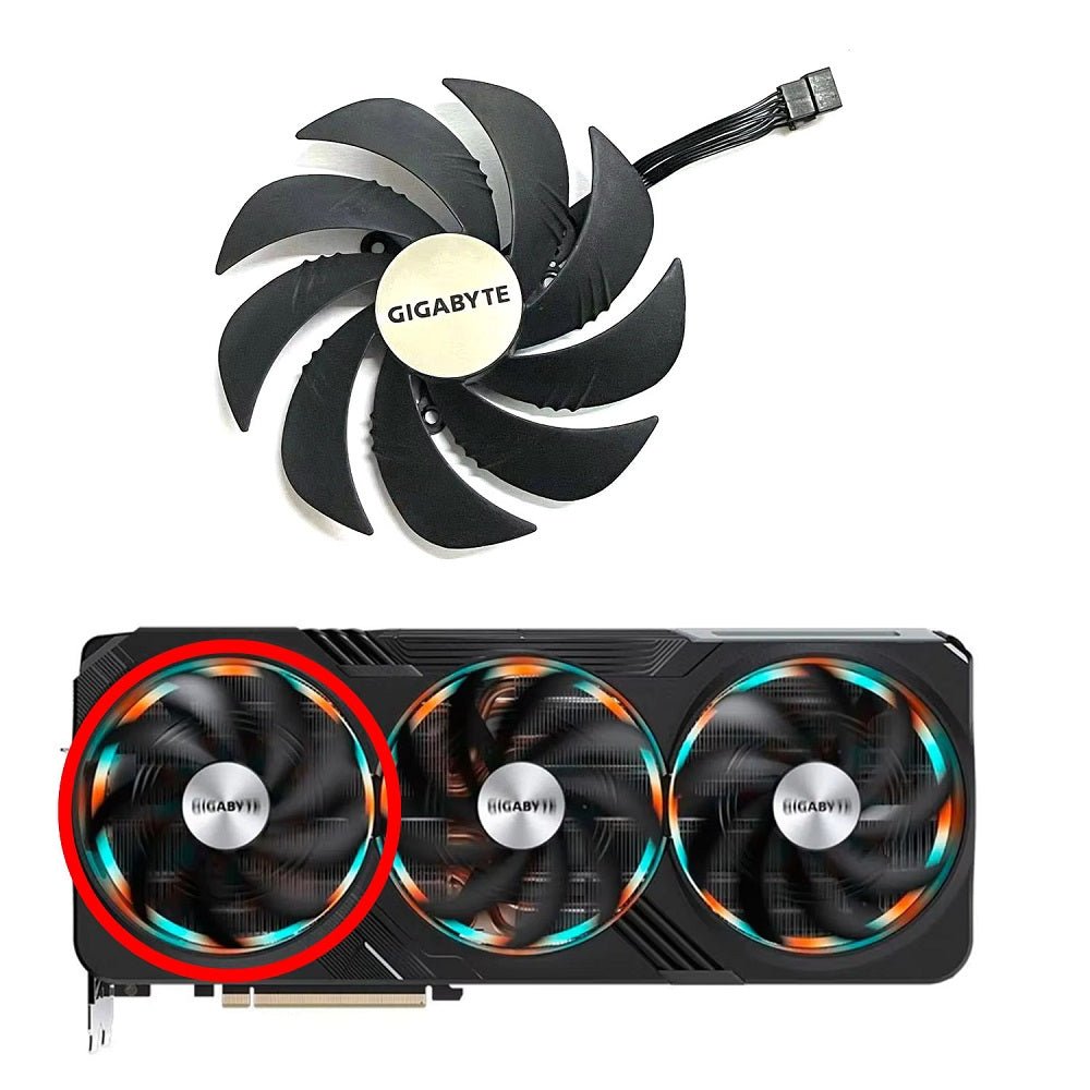 Gigabyte GeForce RTX 4080, 4090 Gaming OC GPU Fan Replacement