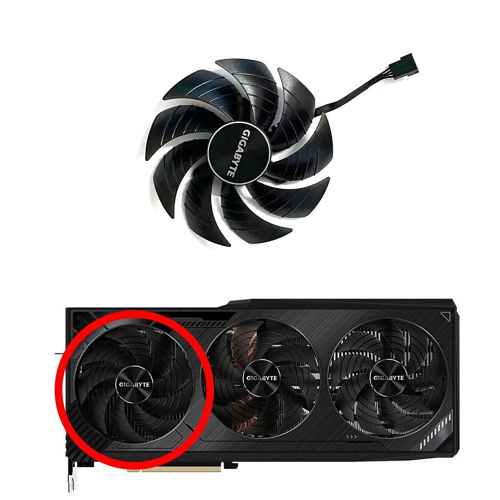 Gigabyte GeForce RTX 4090 WINDFORCE 24G GPU Fan Replacement