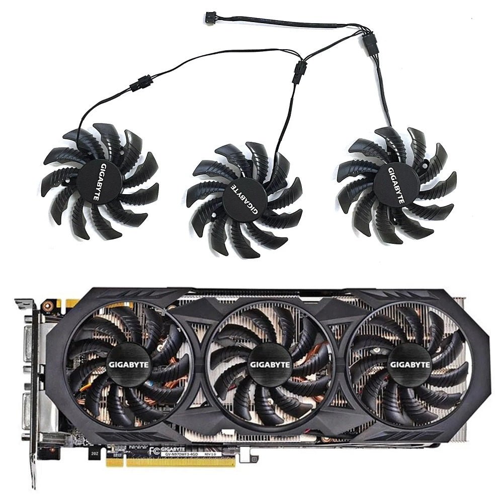 GIGABYTE GV - N970WF3OC - 4GD, GV - N970G1 GAMING - 4GD, R9 280X, GV - R928XOC, GV - R928XWF3 Fan Replacement