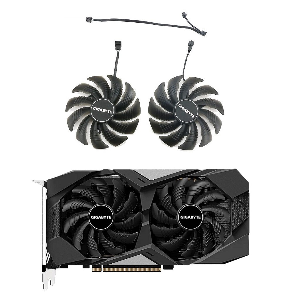 Gigabyte RTX 2060, GTX 1650, 1660, 1660Ti Fan Replacement - Model: T129215SU