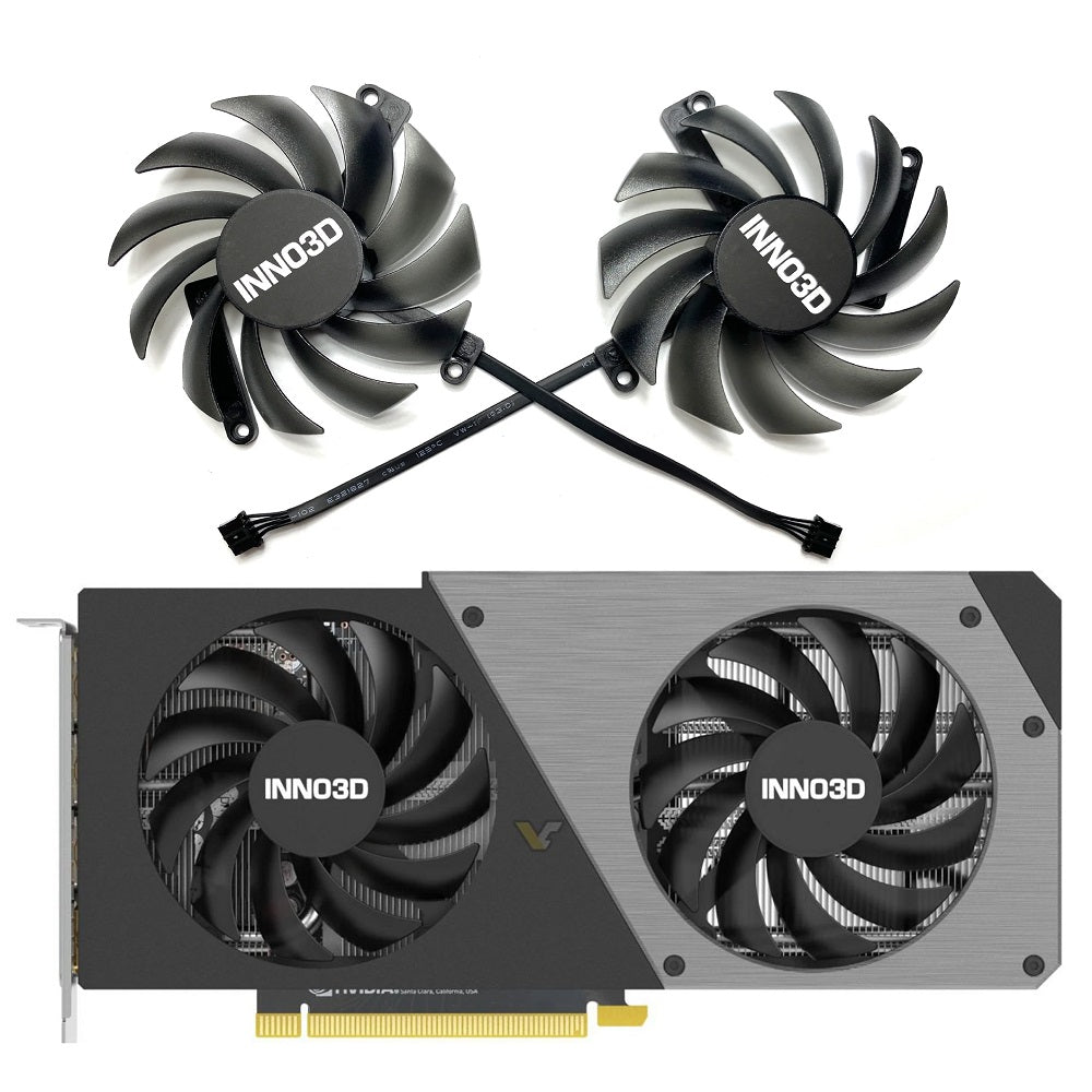 INNO3D GeForce RTX 4070 4070 Super Twin X2 OC GPU Fan Replacement