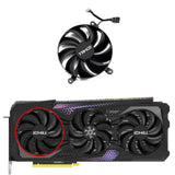 INNO3D GeForce RTX 4090 iCHILL X3 GPU Fan Replacement