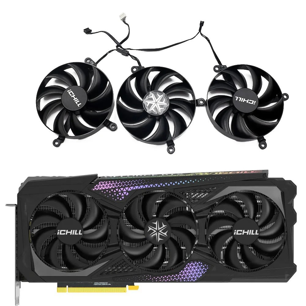 INNO3D GeForce RTX 4090 iCHILL X3 GPU Fan Replacement