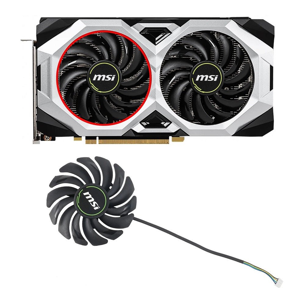 MSI GeForce RTX 2060 2070 2080 SUPER VENTUS Fan Replacement