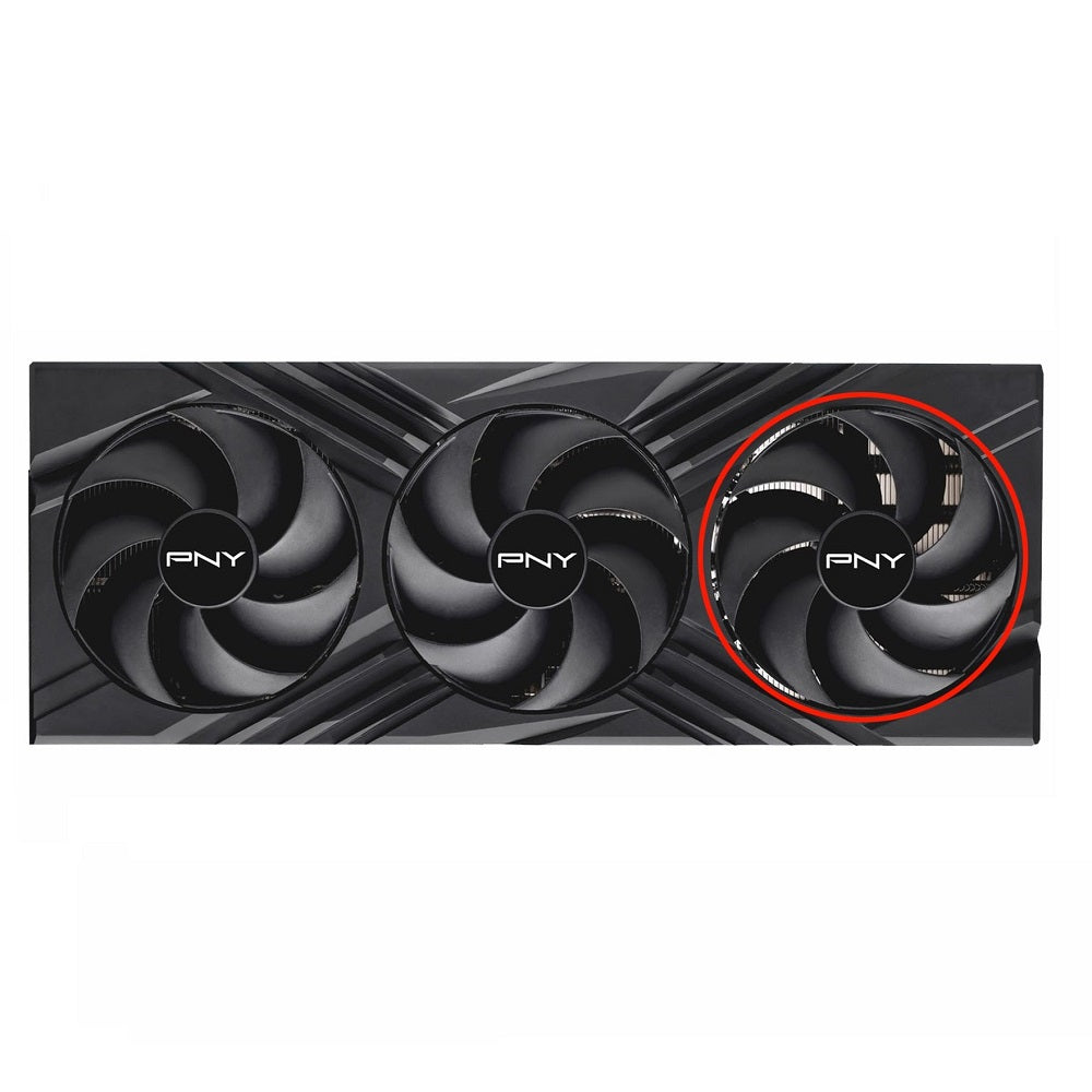 PNY GeForce RTX 4080 SUPER, 4090 VERTO GPU Fan Replacement