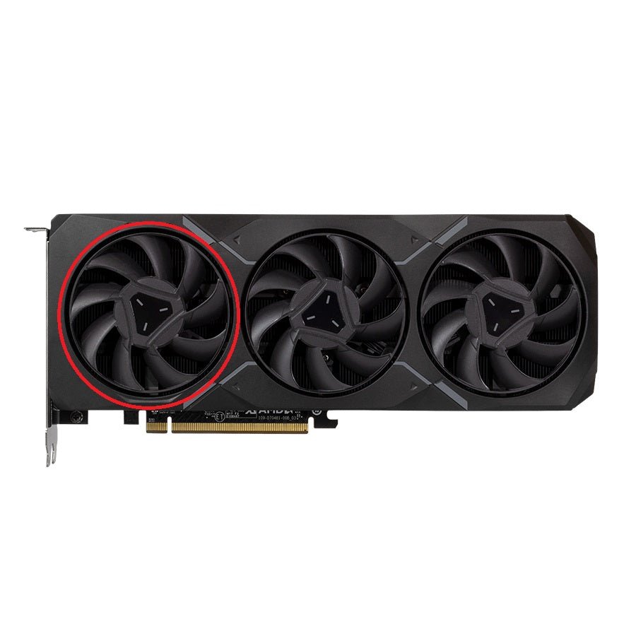 PowerColor AMD Radeon RX 7900 XT, 7900 XTX GPU Fan Replacement