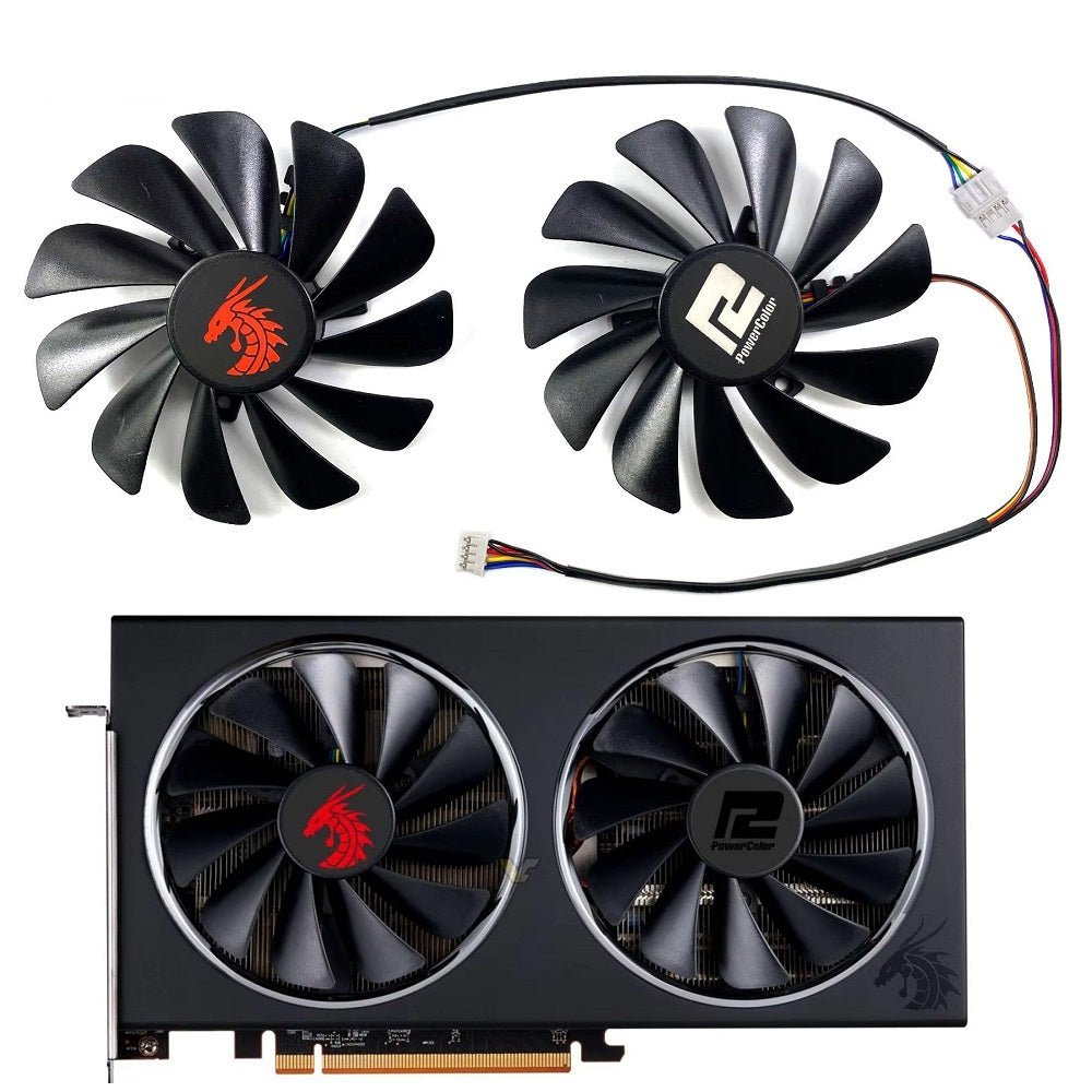 PowerColor Red Dragon RX 5600 XT, 5700, 5700 XT Fan Replacement