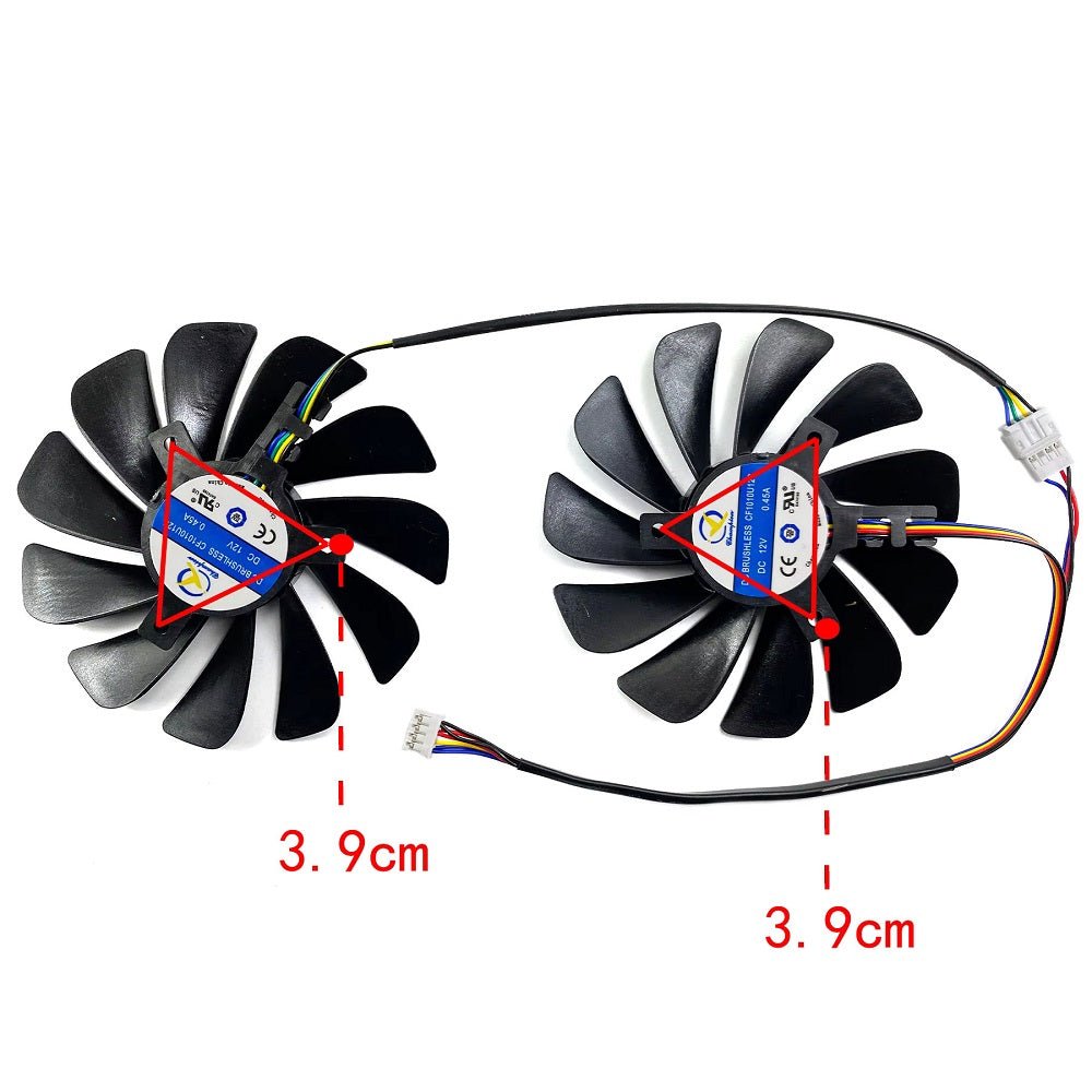 PowerColor Red Dragon RX 5600 XT, 5700, 5700 XT Fan Replacement