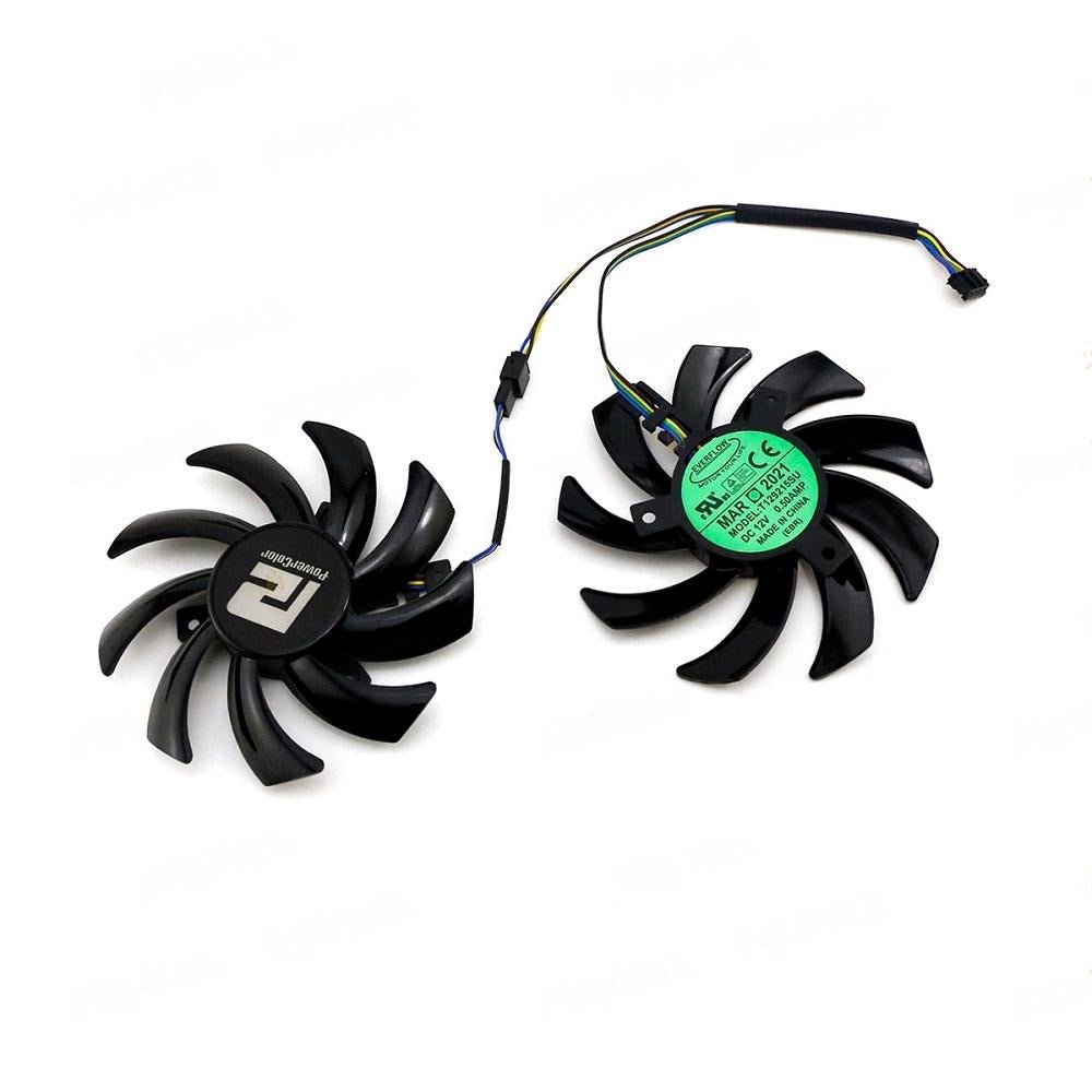 PowerColor RX 5500 XT, 5600 XT, 5700 XT, 6700, 6700 XT Fan Replacement