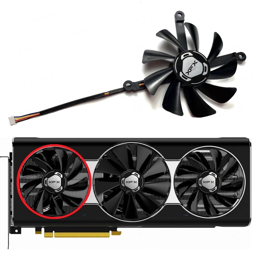 XFX Radeon RX 5700 XT THICC III Ultra Fan Replacement