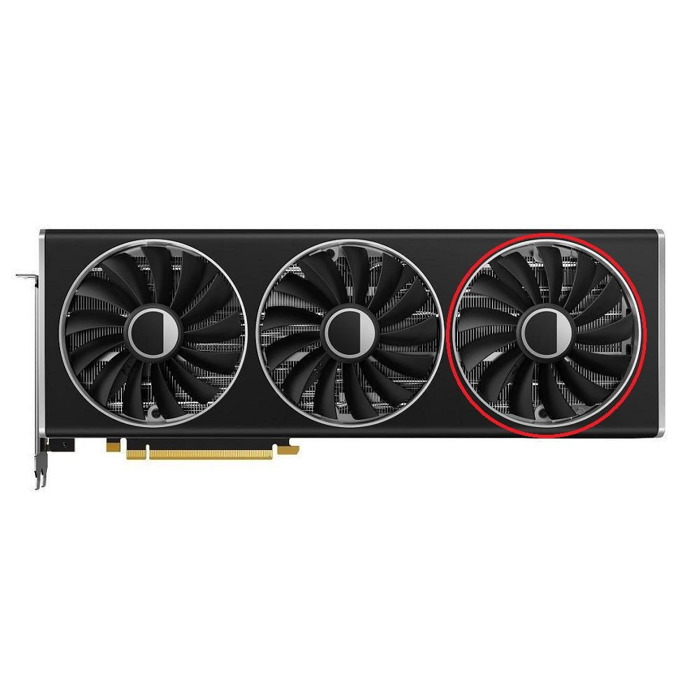 XFX SPEEDSTER MERC 310 AMD Radeon RX 7900 XT, 7900 XTX GPU Fan Replacement