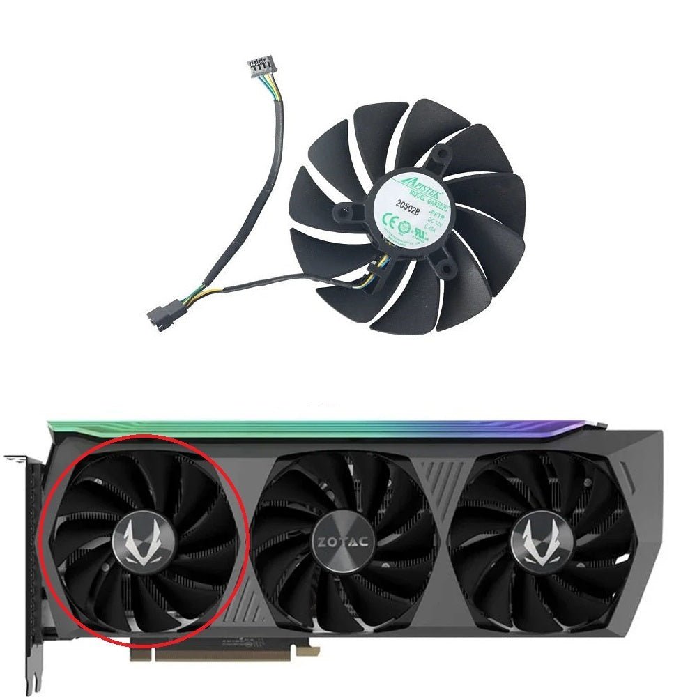 ZOTAC GeForce RTX 3070Ti 3080 3080Ti 3090 AMP Holo & Trinity Fan Replacement