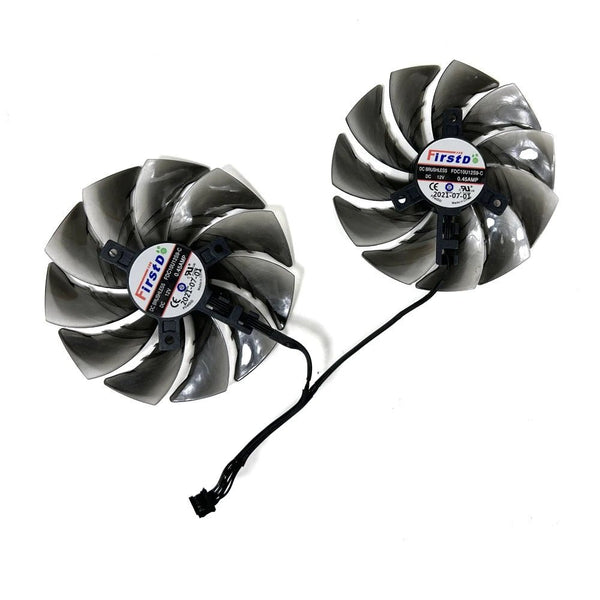 ASRock AMD Radeon RX 6600, 6600 XT, 6650 XT, 6700 XT Challenger D Fan  Replacement