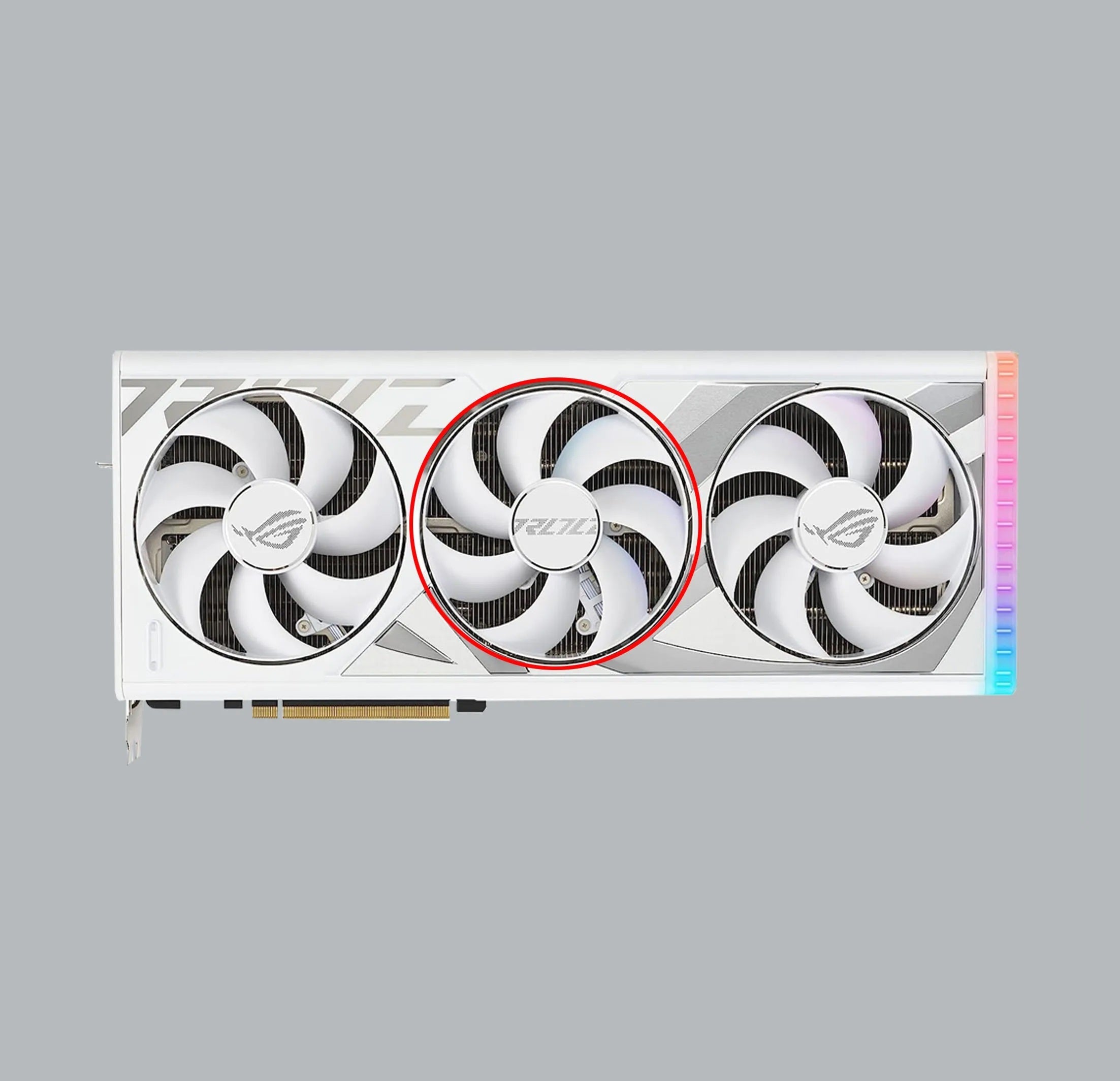 Asus ROG Strix GeForce RTX 4080 WHITE 16GB GDDR6X OC GPU –